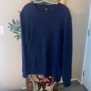 Nice 100% Cashmere Men’s Blue Club Room Sweater sz M